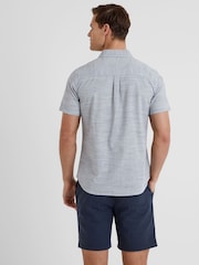 Tog 24 Blue Mens Christos 100% Cotton Shirt - Image 3 of 6