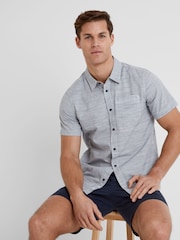 Tog 24 Blue Mens Christos 100% Cotton Shirt - Image 4 of 6