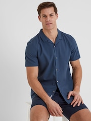 Tog 24 Blue Mens Derek Night Sea Shirt - Image 4 of 6