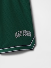 Gap Green Mesh Pull On Shorts (4-13yrs) - Image 5 of 5
