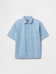 Gap Blue Denim Shirt (4-13yrs) - Image 4 of 5