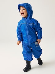 Regatta Blue Kids Puddlesuit - Image 1 of 8