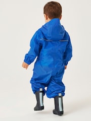 Regatta Blue Kids Puddlesuit - Image 3 of 8