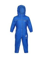 Regatta Blue Kids Puddlesuit - Image 5 of 8