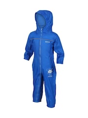 Regatta Blue Kids Puddlesuit - Image 6 of 8