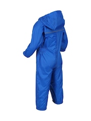 Regatta Blue Kids Puddlesuit - Image 7 of 8
