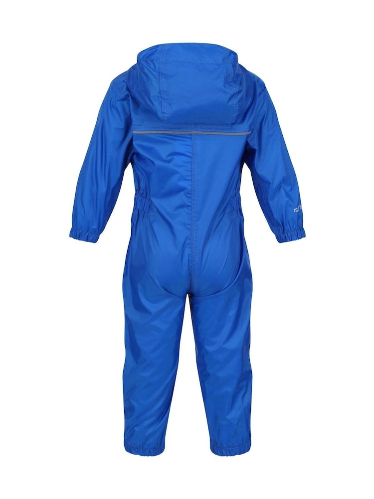 Regatta Blue Kids Puddlesuit - Image 8 of 8