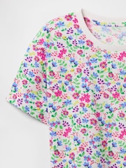 Estampado floral blanco - Gap Pointelle Short Pyjamas (6-13yrs) - Imagen 3 de 3