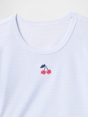 Gap Blue Cherry Pointelle Short Pyjamas (6-13yrs) - Image 3 of 3