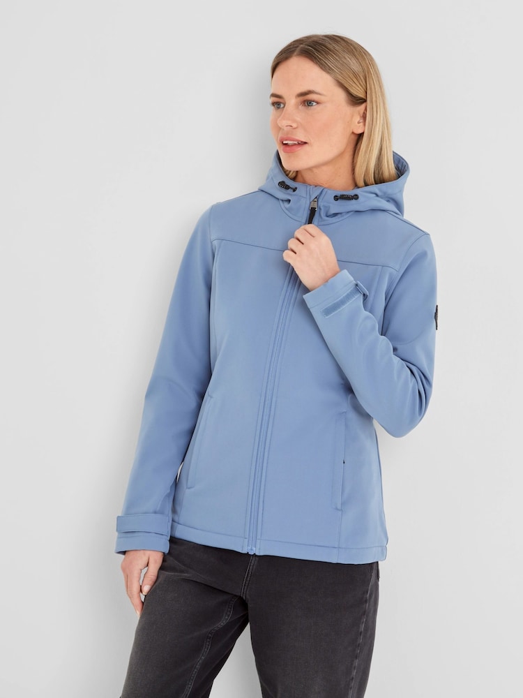 Tog 24 Blue Womens KELD Waterproof Packaway Jacket - Image 2 of 7