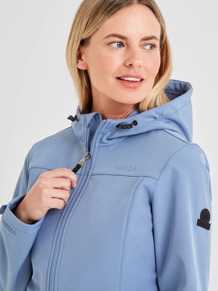 Tog 24 Blue Womens KELD Waterproof Packaway Jacket - Image 6 of 7