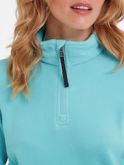 Tog 24 Blue Womens Revive Zip Neck Fleece - Image 5 of 6