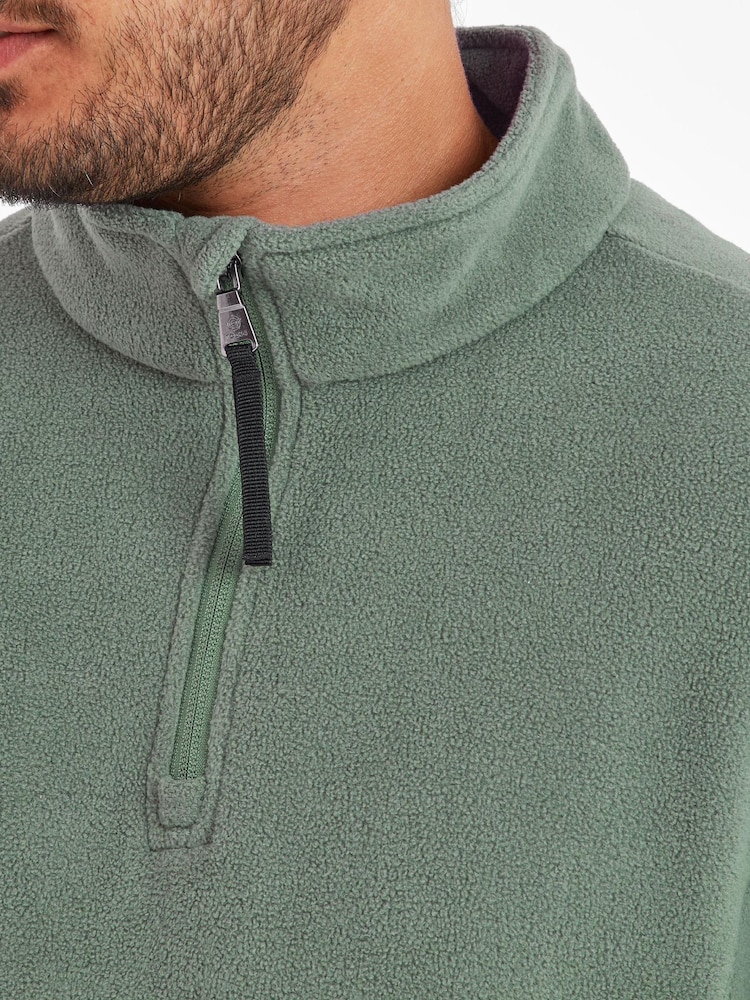 Groen - Tog 24 - Revive damesfleece met kwart ritssluiting - Image 4 of 5