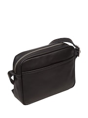Cultured London 'Veda' Leather Cross-Body Black Bag - Image 2 of 7