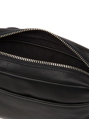Cultured London 'Veda' Leather Cross-Body Black Bag - Image 8 of 8