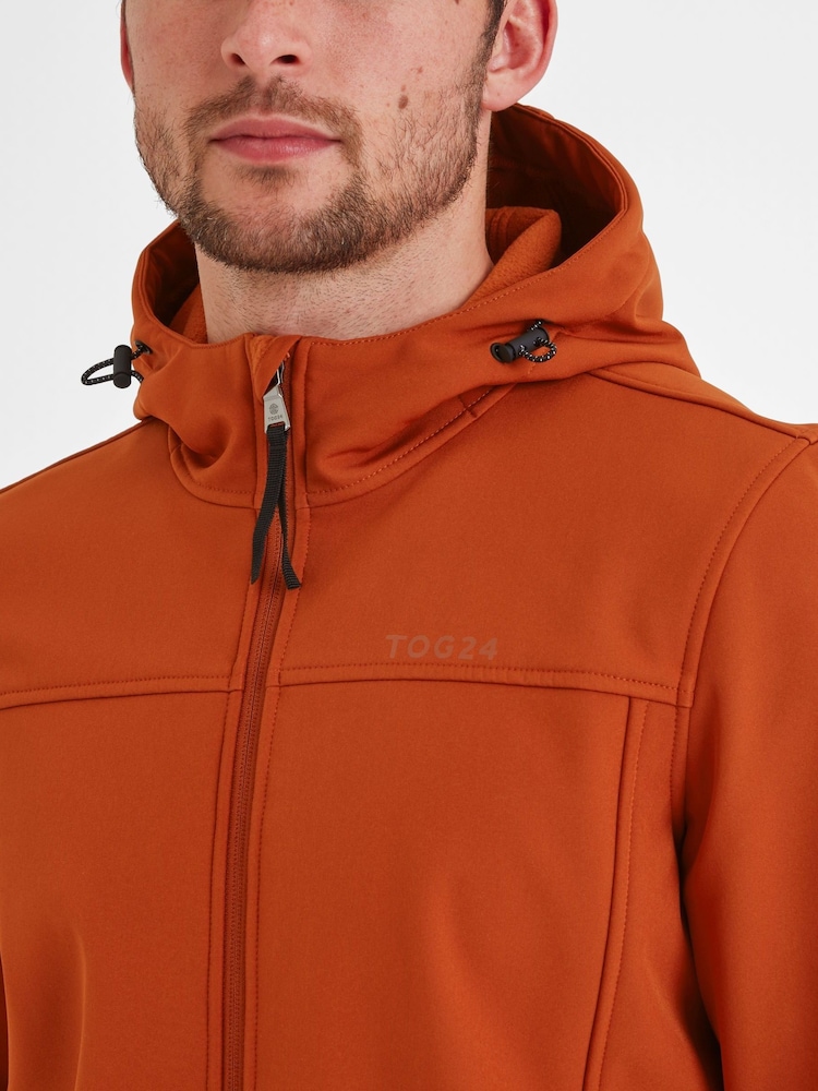 Tog 24 Orange Feizor Softshell Hooded and Waterproof Jacket - Image 6 of 7