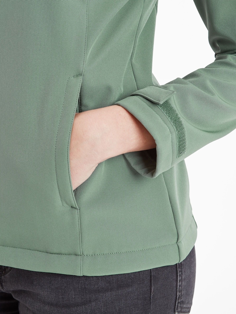 Tog 24 Green Dark Keld Softshell Jacket - Image 6 of 7