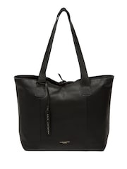 Pure Luxuries London Windsor Leather Black Tote Bag - Image 1 of 7