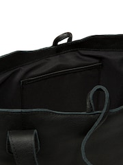Pure Luxuries London Windsor Leather Black Tote Bag - Image 5 of 7