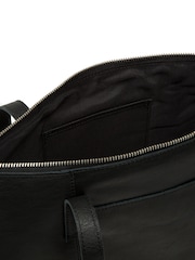 Cultured London 'Marlowe' Leather Black Tote Bag - Image 5 of 7