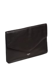 Cultured London Yara Leather Clutch Black Bag - Image 4 of 7