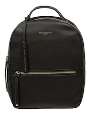 Pure Luxuries Londonpreta de couro 'York'Backpack - Imagem 1 de 6