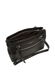 Pure Luxuries London 'Stratford' Leather Black Handbag - Image 3 of 7