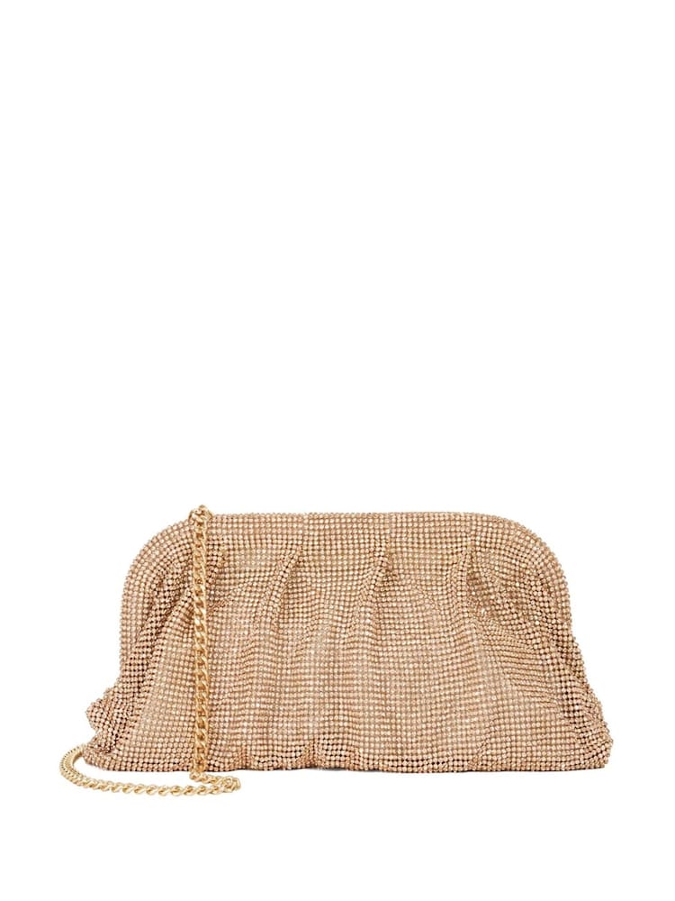 Dune London Pink Elegent Crystal Clutch Bag - Image 2 of 5 Dune London Pink Elegent Crystal Clutch Bag - Image 2 of 5