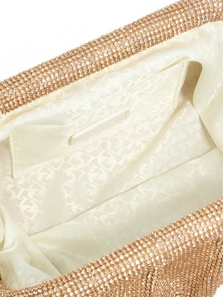 Dune London Pink Elegent Crystal Clutch Bag - Image 5 of 5 Dune London Pink Elegent Crystal Clutch Bag - Image 5 of 5
