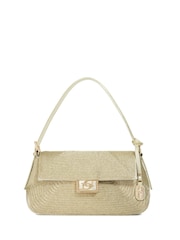 Dune London HIGHGATE GOLD Highgate Baguette Shoulder Bag - Image 1 of 6