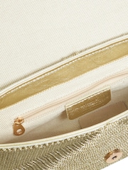 Dune London HIGHGATE GOLD Highgate Baguette Shoulder Bag - Image 5 of 6