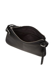Cultured London Laurel Leather Cross-Body Black Phone Bag - Image 4 of 6