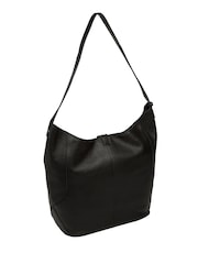 Cultured London 'Leilani' Leather Black Shoulder Bag - Image 2 of 7