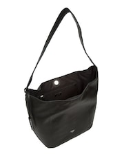 Cultured London 'Leilani' Leather Black Shoulder Bag - Image 3 of 7