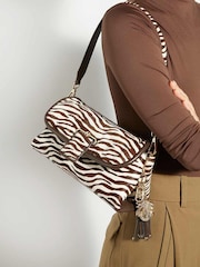 Dune London Animal Chelsea Pillow Shoulder Bag - Image 1 of 5