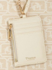 Dune London Cream Dancing Mono Sling Back Kitten Bag - Image 4 of 5