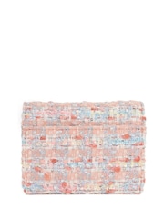 Dune London Pink Kisses Bouclé Coin Purse With Chain - Image 3 of 5