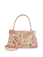 Dune London Pink Large Darla Wave Quilt Bag - Image 1 of 5