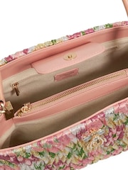 Dune London Pink Large Darla Wave Quilt Bag - Image 3 of 5