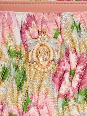 Dune London Pink Large Darla Wave Quilt Bag - Image 4 of 5