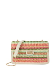 Dune London Natural Dellsia Detail Chain Cross-Body Bag - Image 1 of 4