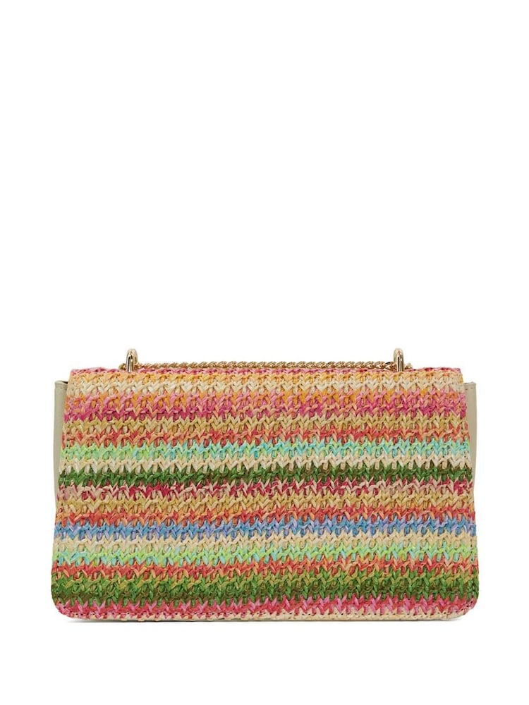 Dune London Natural Dellsia Detail Chain Cross-Body Bag - Image 2 of 4