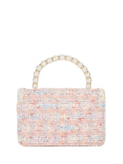 Luz rosa - Bolsa com alça superior Dune London Blooms Flower Bead - Imagem 2 de 5