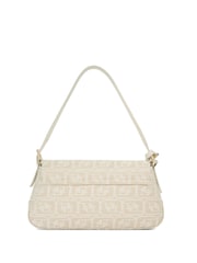 Dune London Cream White Highgate Baguette Shoulder Bag - Image 2 of 6