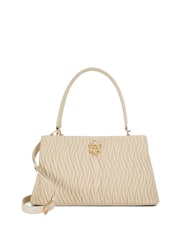 Dune London Cream Large Darla Wave Quilt Bag - Image 2 of 5