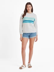 Tog 24 Grey Womens Carolina Sweatshirt - Image 1 of 5