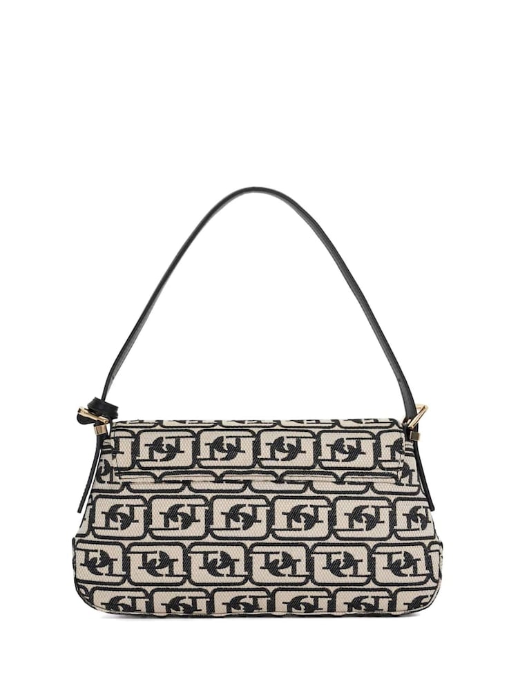 Dune London Black chrome Highgate Baguette Shoulder Bag - Image 2 of 5