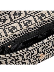 Dune London Black chrome Highgate Baguette Shoulder Bag - Image 4 of 5