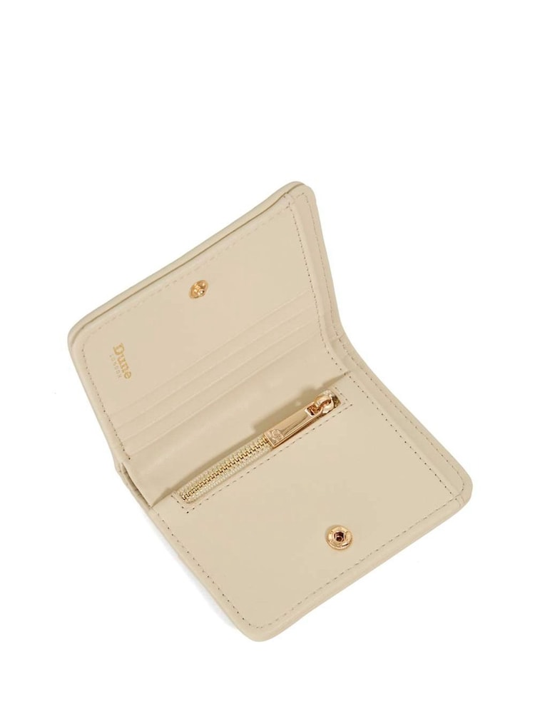 Dune London Cream Kaci Bug Quilt Cardholder Purse - Image 3 of 3