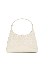 Dune London Cream Dorset Medium Turnlock Shoulder Bag - Image 2 of 6